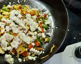 A picture of step 4 of Stuffed Paneer Besan Chilla.
