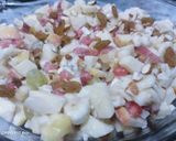 A picture of step 1 of Dry fruits creamy Chaat.