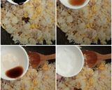 รูปขั้นตอนการทำที่ 3 ของ ข้าวผัดซีอิ๊วดำ(ข้าวผัดโบราณ)