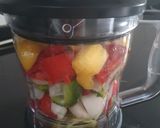 Foto del paso 2 de la receta: Gazpacho de Mango con Tostas Gratinadas