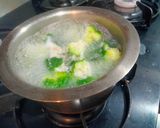 A picture of step 2 of Healthy tofu and Broccoli stir fry.