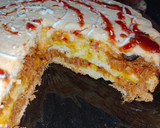 A picture of step 15 of Triple Layer Beef Bread.
