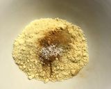 A picture of step 2 of Chewy orange and tahini cookies - vegan.