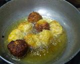 A picture of step 6 of Lauki balls in chettinad gravy.