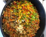 A picture of step 2 of Sweet Potato & Mung Bean Bran Cakes.