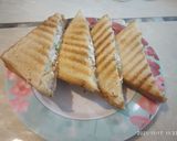 पनीर गिरल सैंडविच (paneer single sandwich recipe in Hindi) रेसिपी चरण 2 फोटो