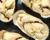 Foto langkah ke 4 dari resep Blueberry Streusel Bread (tanpa ulen).