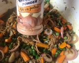 A picture of step 6 of Mince beef and veggies sauce.