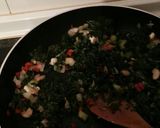 Foto del paso 5 de la receta: Trenza de espinacas y gambas