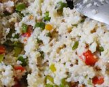 A picture of step 2 of Mix Millet Upma.