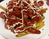 Foto del paso 1 de la receta: Salchipapas aliñadas