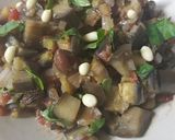 A picture of step 1 of Warm Mediterranean Salad.