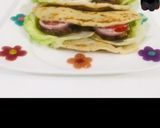A picture of step 5 of Mac arabia (fast food style).