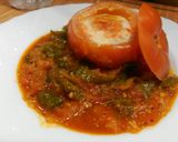 Foto del paso 15 de la receta Tomate relleno con Huevo o Egg Omelette