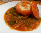 Foto del paso 15 de la receta: Tomate relleno con Huevo o Egg Omelette