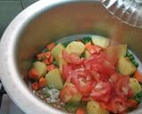 A picture of step 3 of Mix Vegi Pulao.