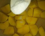 A picture of step 1 of Buttered potatoes suya wadges.
