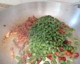 Foto del passaggio 4 della ricetta Paccheri pancetta affumicata e fagiolini