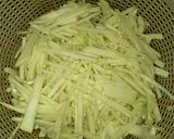 Foto langkah ke 1 dari resep Tumis Sayur Pepaya Muda.