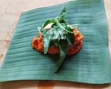 Foto langkah ke 7 dari resep Pepes (Brengkes) Patin Tempoyak Ala Rumah Kami.