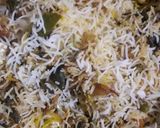 A picture of step 8 of Leyard parda biryani.
