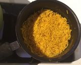 A picture of step 1 of California Farm Egg Fried Rice.