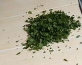 A picture of step 2 of Methi thepla.
