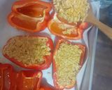 Foto del paso 7 de la receta: Pimientos rellenos de arroz😋