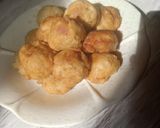 A picture of step 3 of Plantain puff puff.