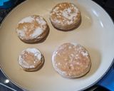 A picture of step 8 of Rye English Muffins.