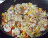 Foto del paso 1 de la receta: Lasaña de salmón y gambas