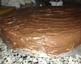 Foto del paso 3 de la receta: Tarta de obleas con Nutella y almendras😋