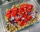 Une image de l'étape 9 de Salade de haricots mungo au jambon, et oignon rouge.