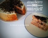 Foto langkah ke 13 dari resep Strawberry Oreo Nutrijell Cake.