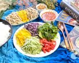 Hình bước làm 6 của món Bún Ngũ Sắc