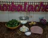 Foto del paso 1 de la receta: Acelgas rehogadas con patatas y jamón York