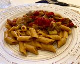 Foto del passaggio 5 della ricetta Pasta al farro alla crema di verdure