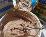 A picture of step 1 of Simple choc mousse (egg less).
