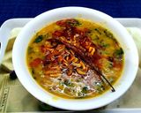 A picture of step 3 of Bathua Dal.
