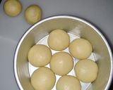 Foto langkah ke 19 dari resep Roti sobek isi vla coklat dan unti kelapa putih.
