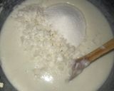 A picture of step 4 of Kunun shinkafa.