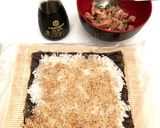 Foto langkah ke 3 dari resep Tuna Spicy Mayo Sushi Roll.