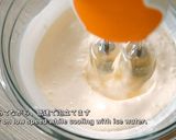 A picture of step 18 of Tiramisu, and Cocoa Sponge with plenty of Coffee Syrup.