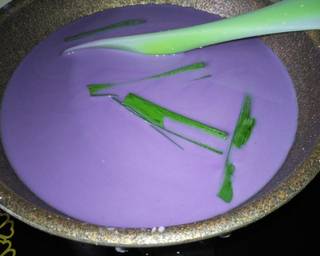 Cantiknya Cendol Ubi Ungu - Step 1