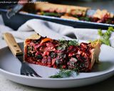 Tarta z botwinką i łososiem krok przepisu 2 zdjęcie