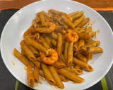 Foto del paso 9 de la receta: Pasta con salsa de gamba roja