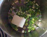A picture of step 3 of Mushroom Coulibiac.