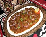 A picture of step 9 of Kabab karahi.