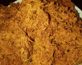 A picture of step 4 of Meat floss (Dambu).