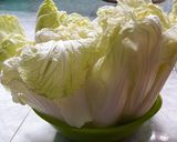 Hình bước làm 2 của món Kim chi cải thảo